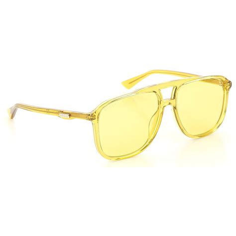 gucci blue transparent glasses|clear yellow gucci glasses.